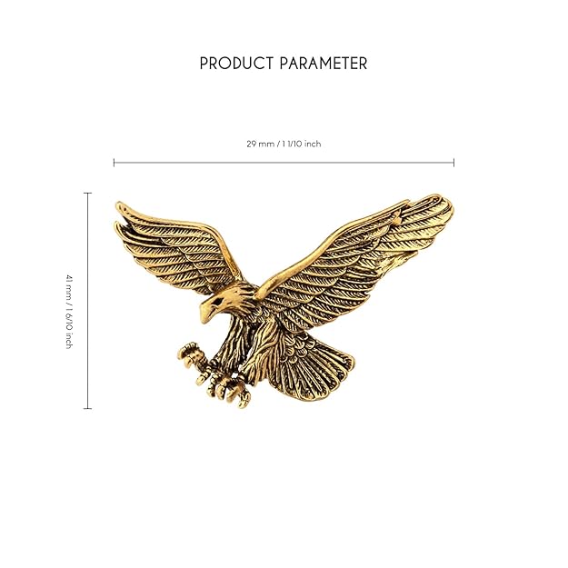 Imperial Eagle Statement Brooch