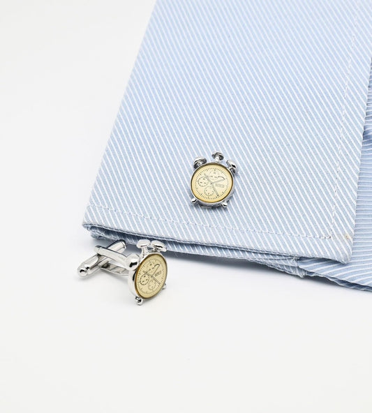 Alarm Clock Cufflinks - SHOPWITHSTYLE