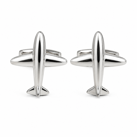 Aviator Airplane Cufflinks