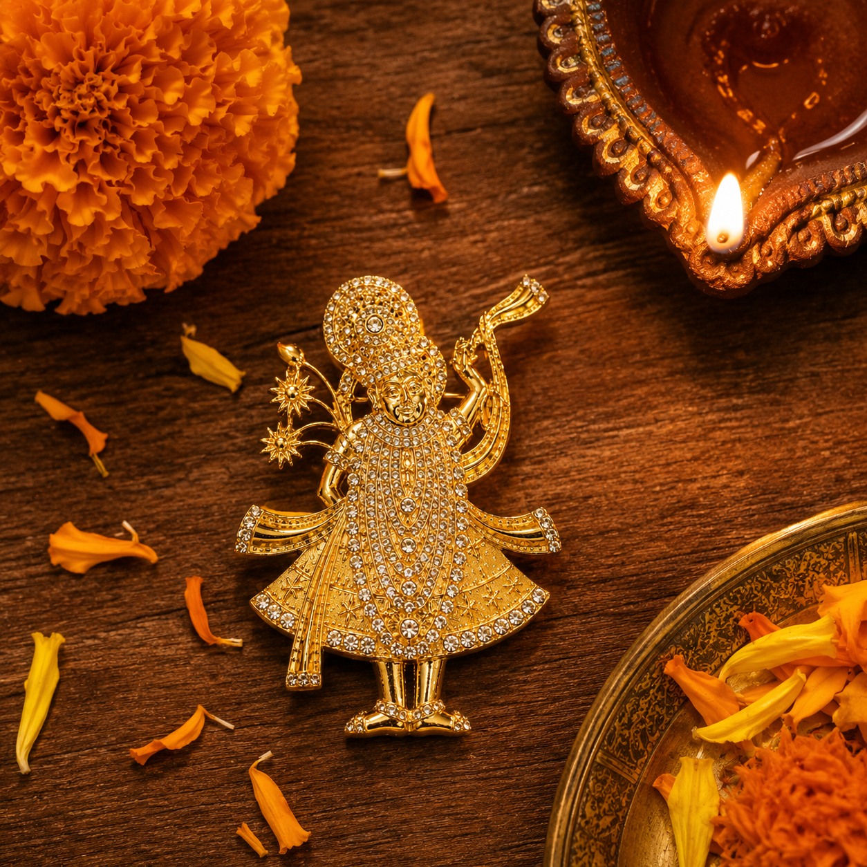 Shrinathji Divine Brooch