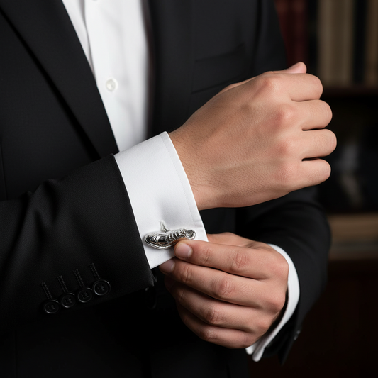 Classic Oxford Shoe Cufflinks