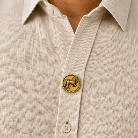 Galloping Horse Button Cover