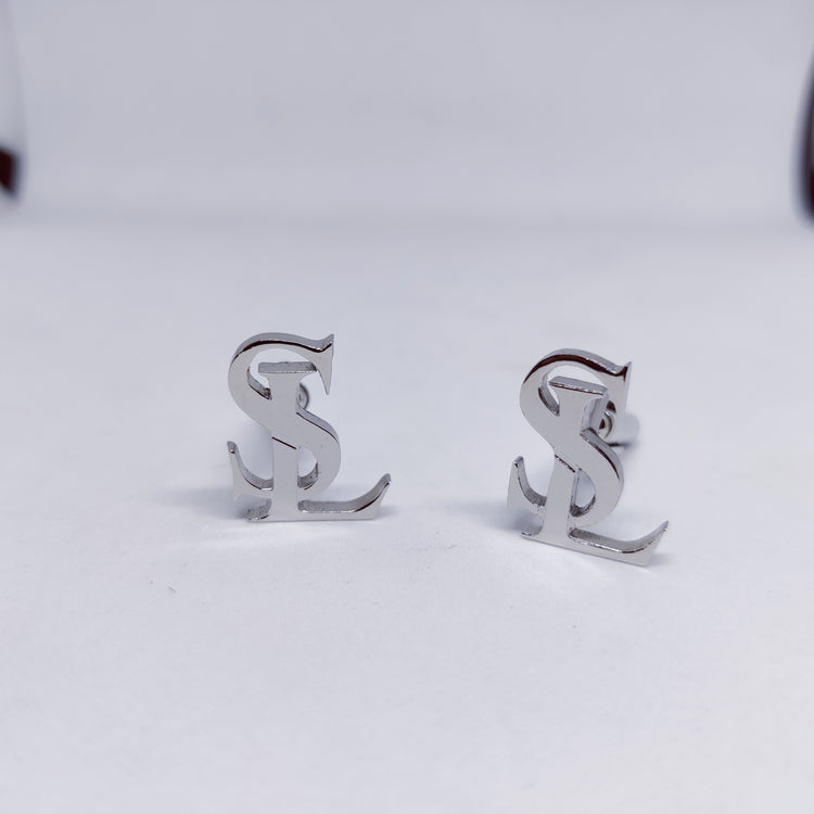 SL Double Initial Cufflinks