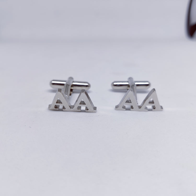 AA Double Initial Cufflinks
