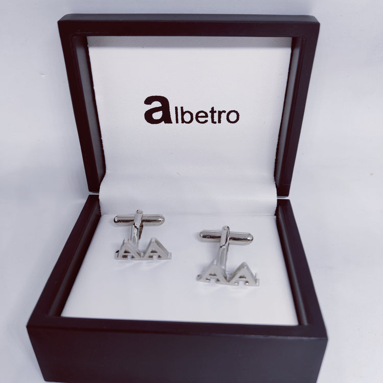 AA Double Initial Cufflinks