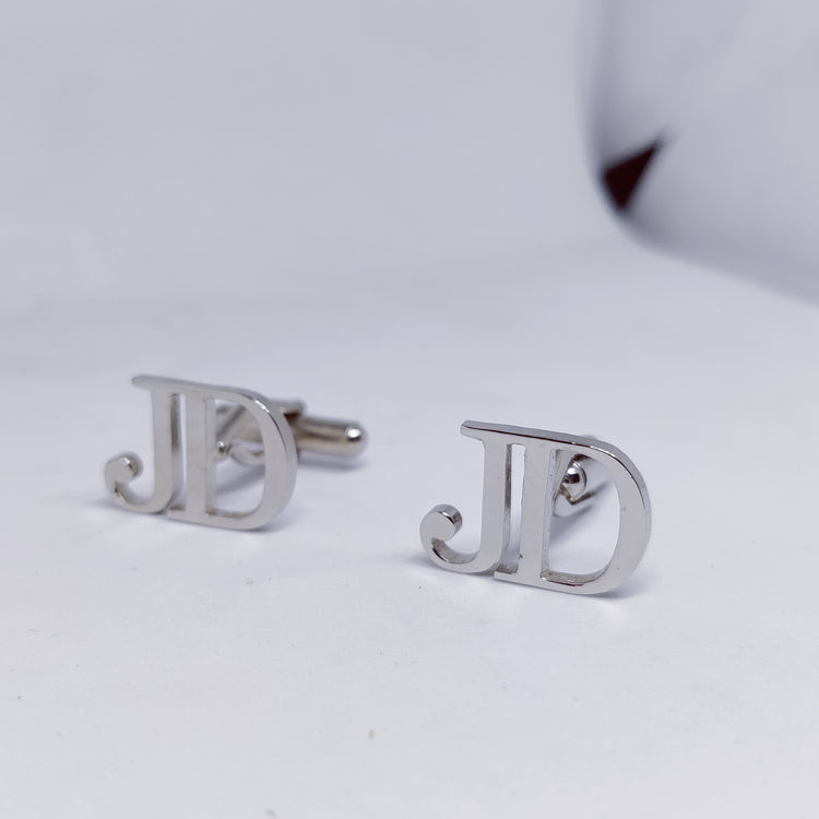 JD Double Initial Cufflinks