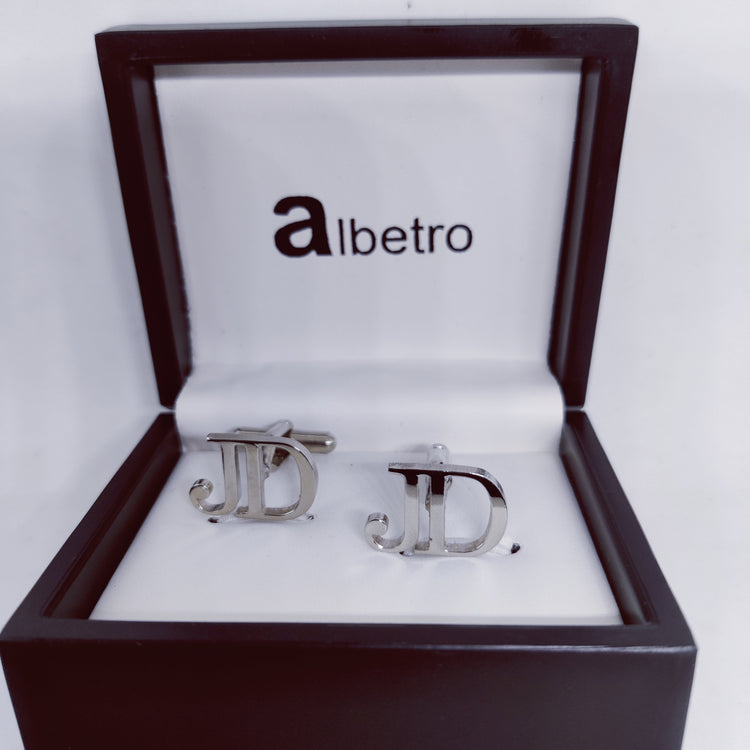 JD Double Initial Cufflinks