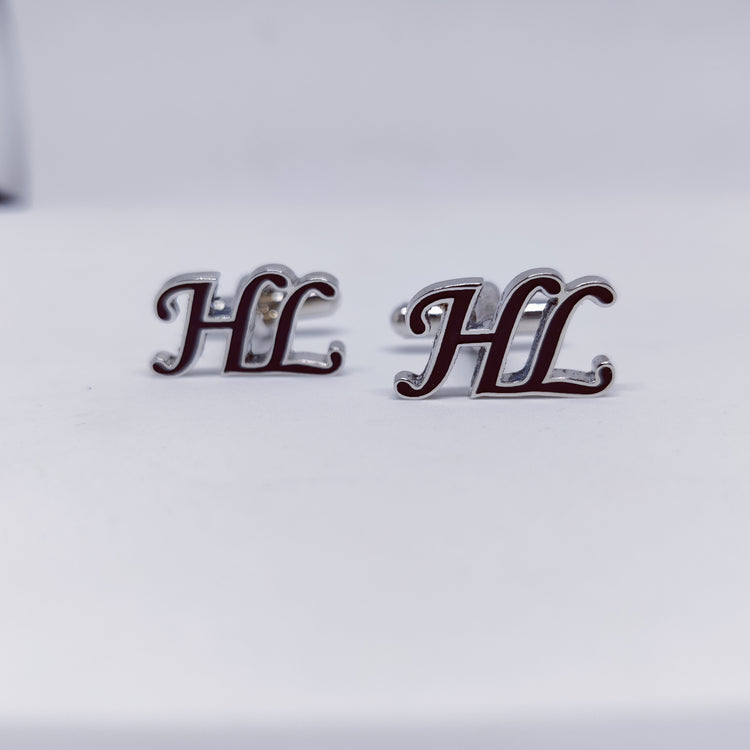 HL Double Initial Monogram Cufflinks