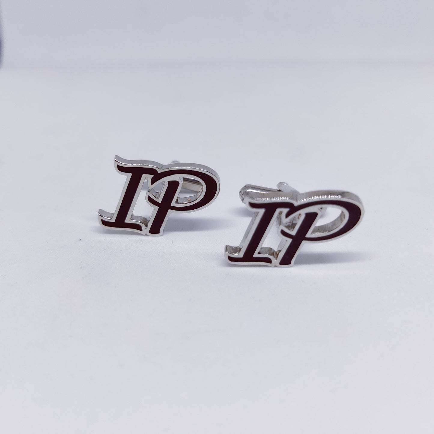 IP Double Initial Monogram Cufflinks