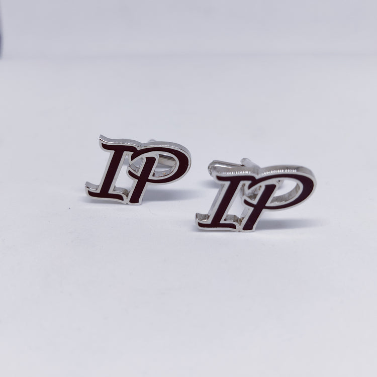 IP Double Initial Monogram Cufflinks