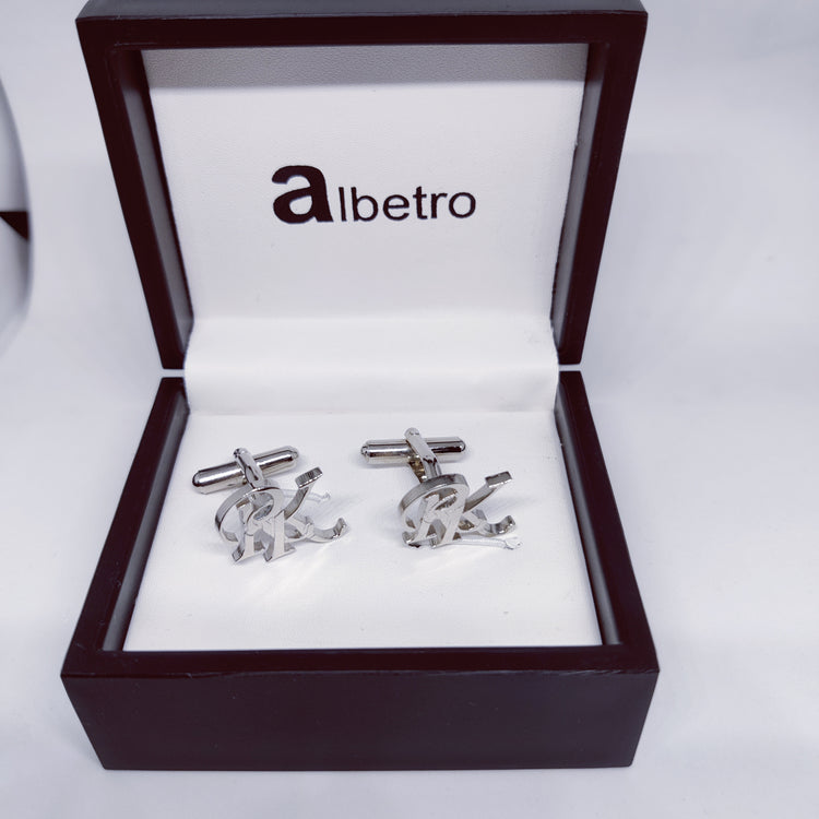 RK double initial cufflinks
