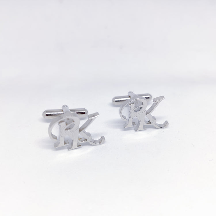 RK double initial cufflinks