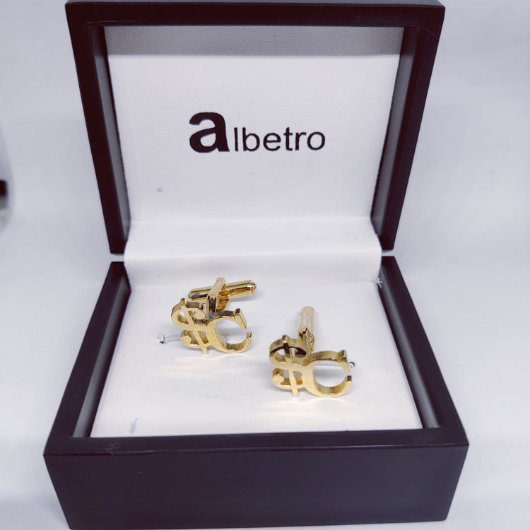 BN double initial cufflinks