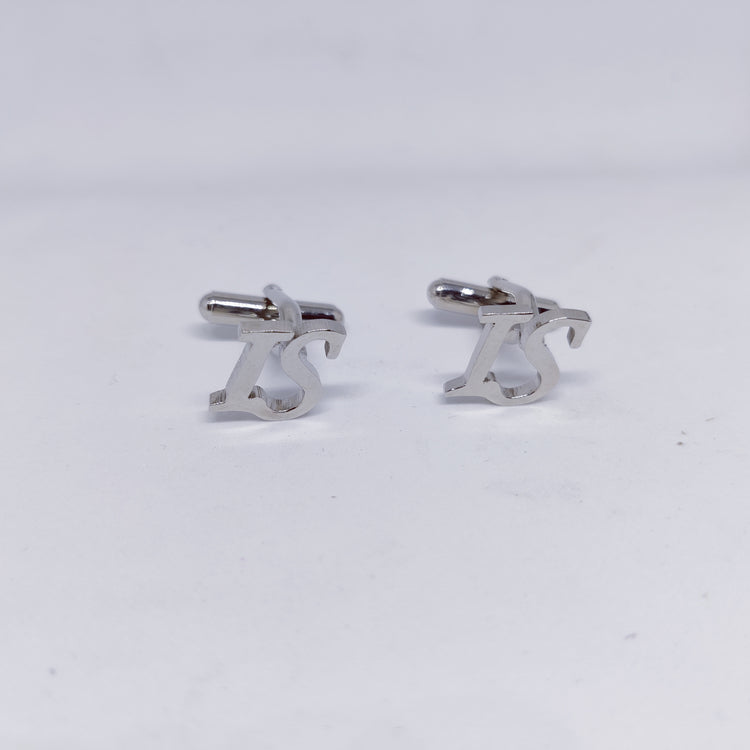 IS Double Initial Cufflinks