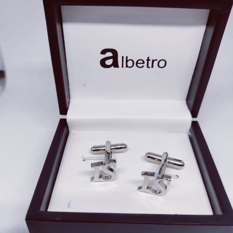 IS Double Initial Cufflinks