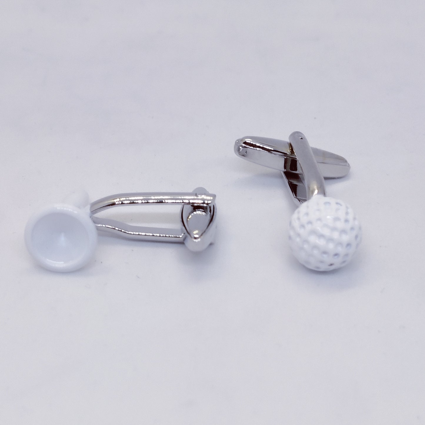 Golf Ball and Tee Cufflinks