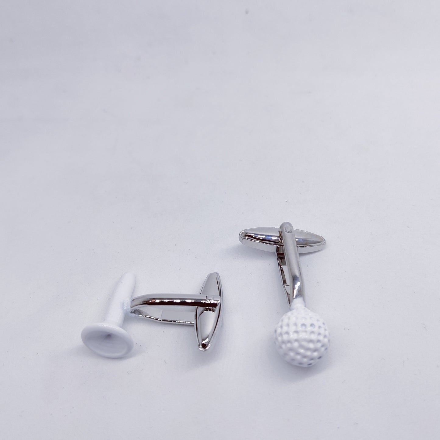 Golf Ball and Tee Cufflinks