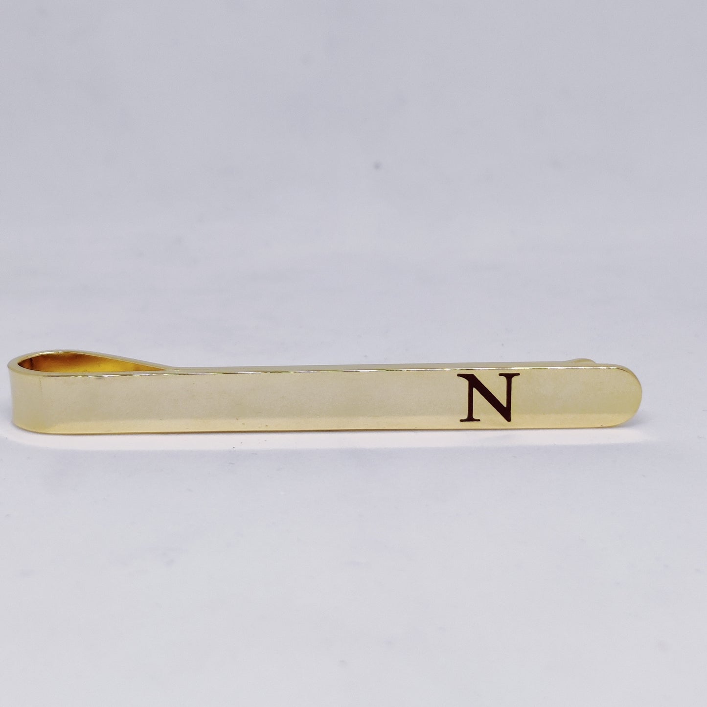Personalized Initial Tie Clip