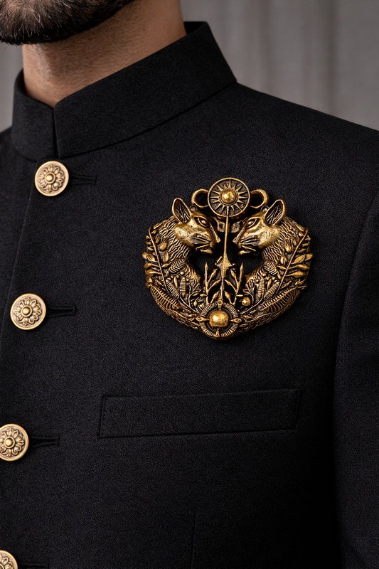 Royal Wildcrest Heritage Brooch