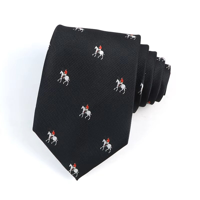 Black Regal Rider Tie