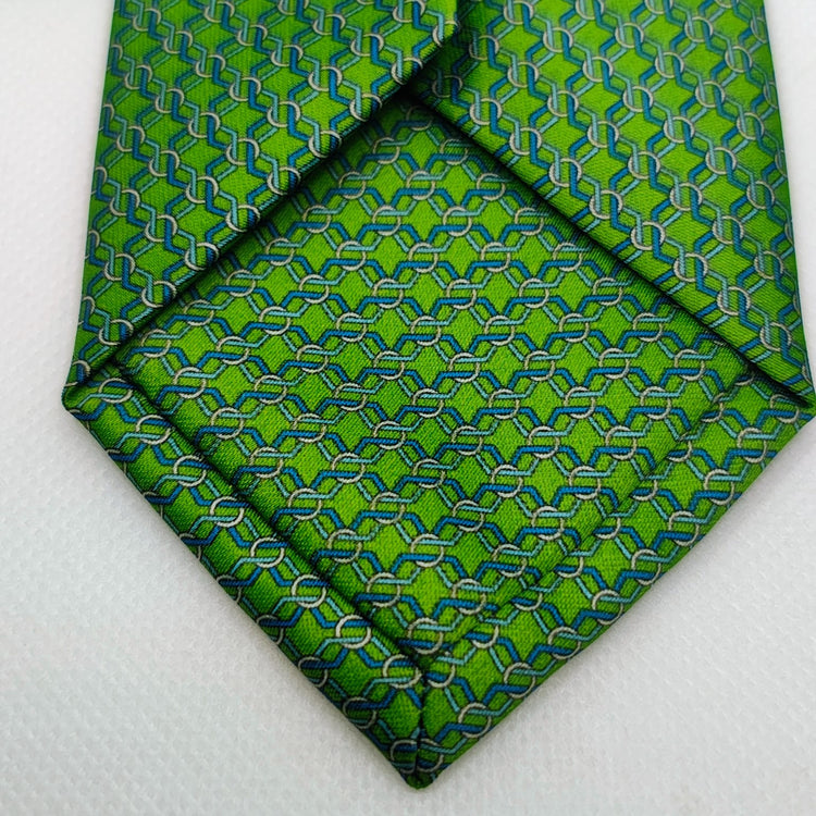 Verdant Chainlink Necktie