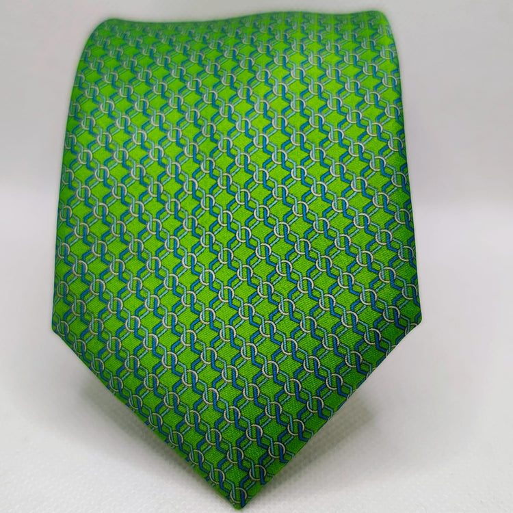 Verdant Chainlink Necktie