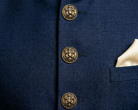 Shivaji Button — Maratha Heritage Brass