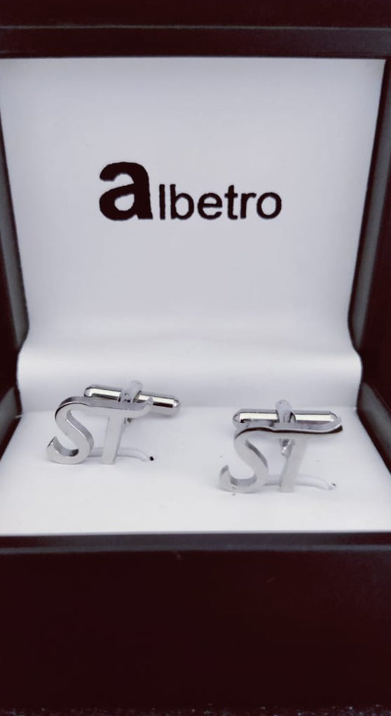 ST Double Initial Cufflinks