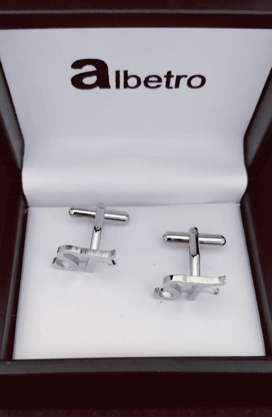 ST Double Initial Cufflinks