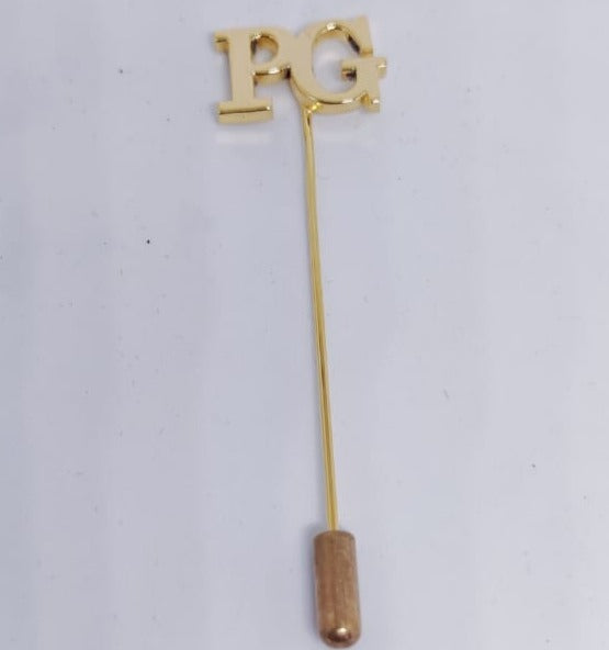 Double initial Lapel Pin