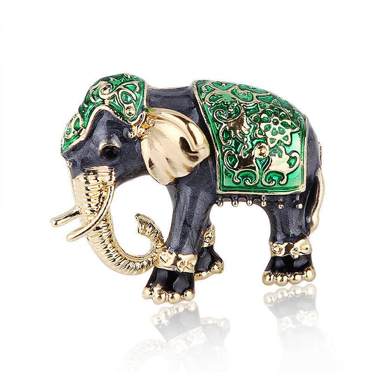 Royal Elephant Brooch