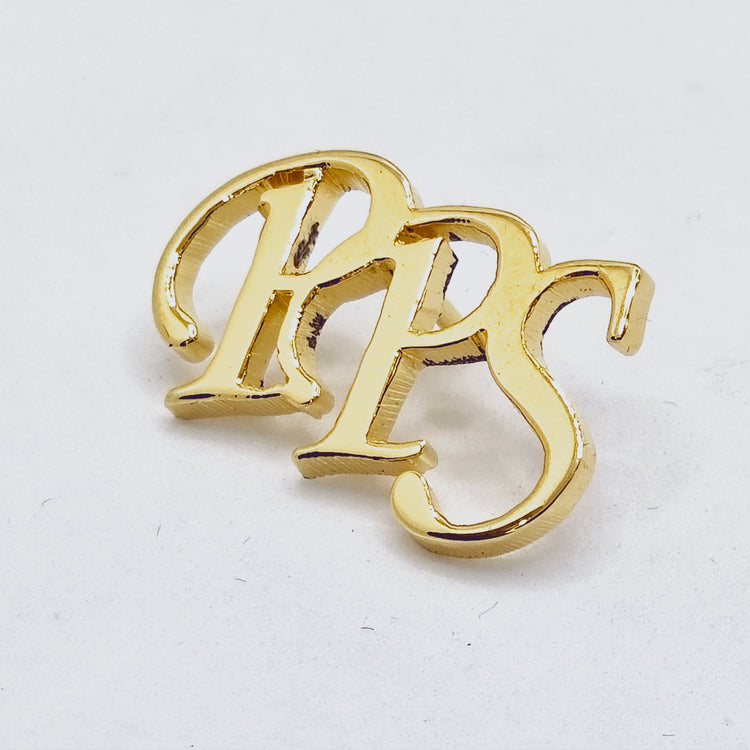 PPS Triple Initials Lapel Pin