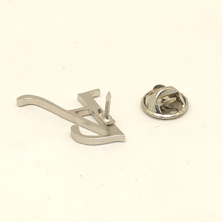 Initial A Lapel Pin