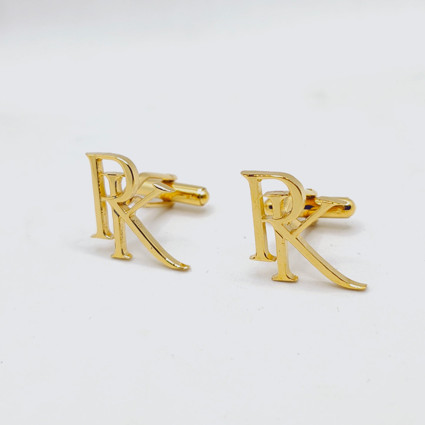 RK Double Initial Cufflinks