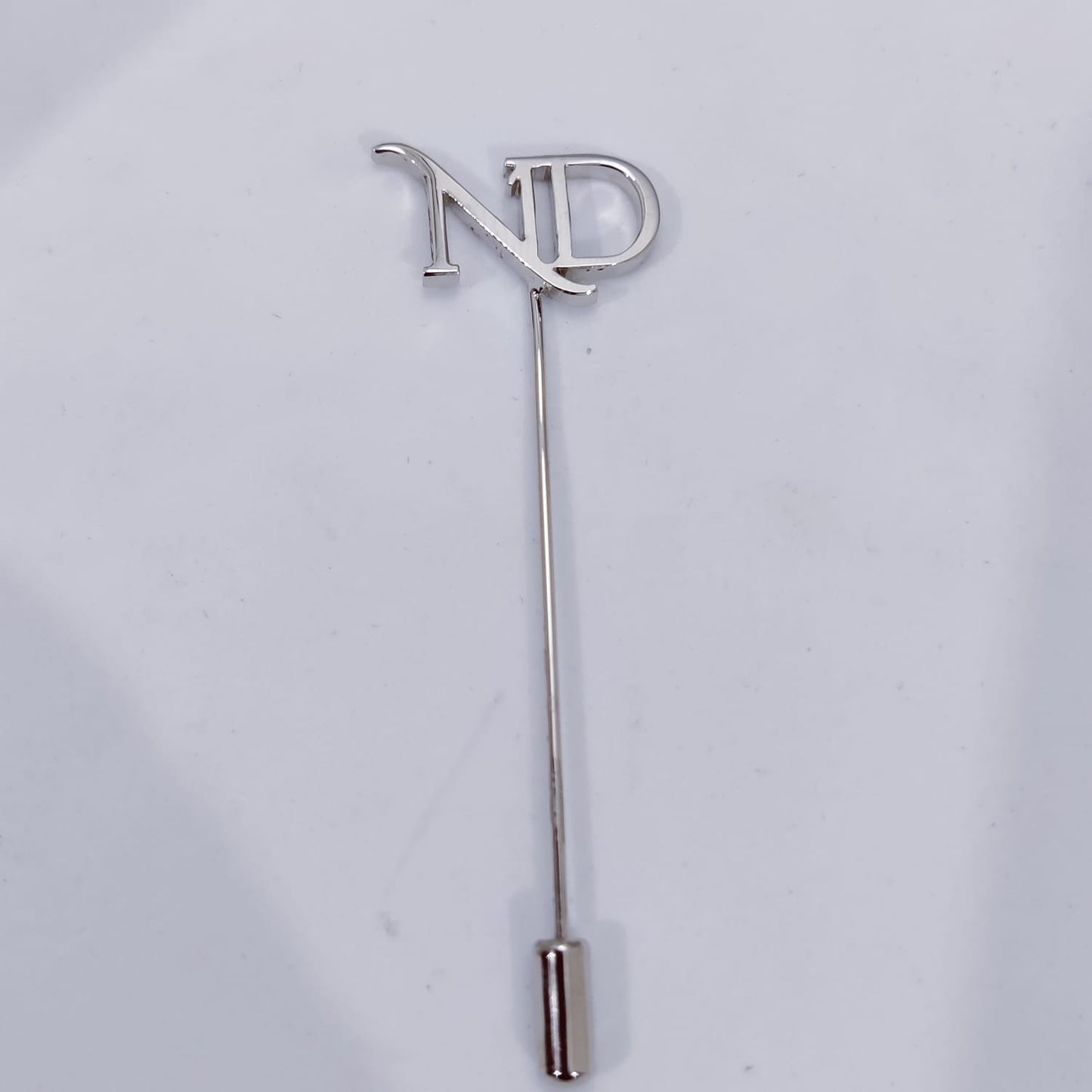 ND Double Initial Lapel Pin