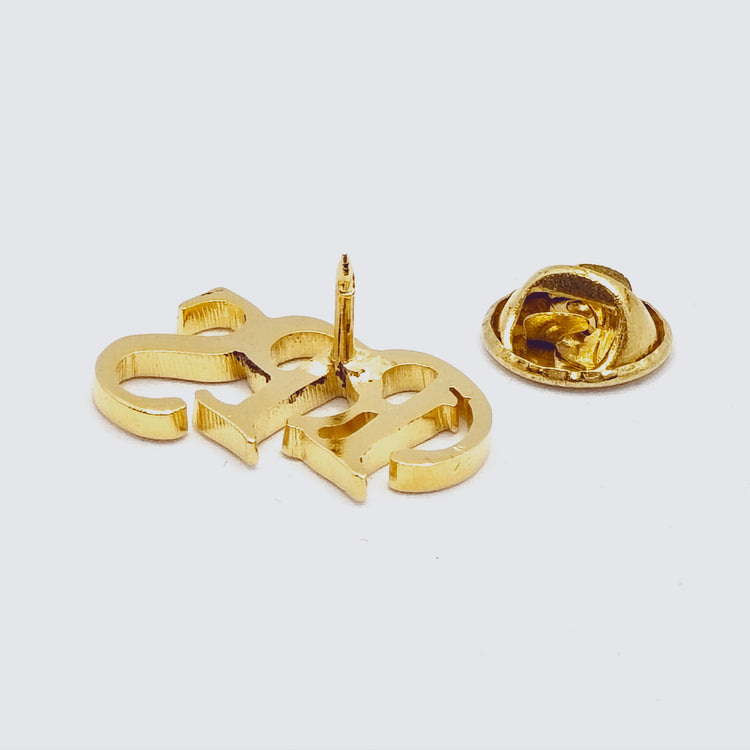 PPS Triple Initials Lapel Pin