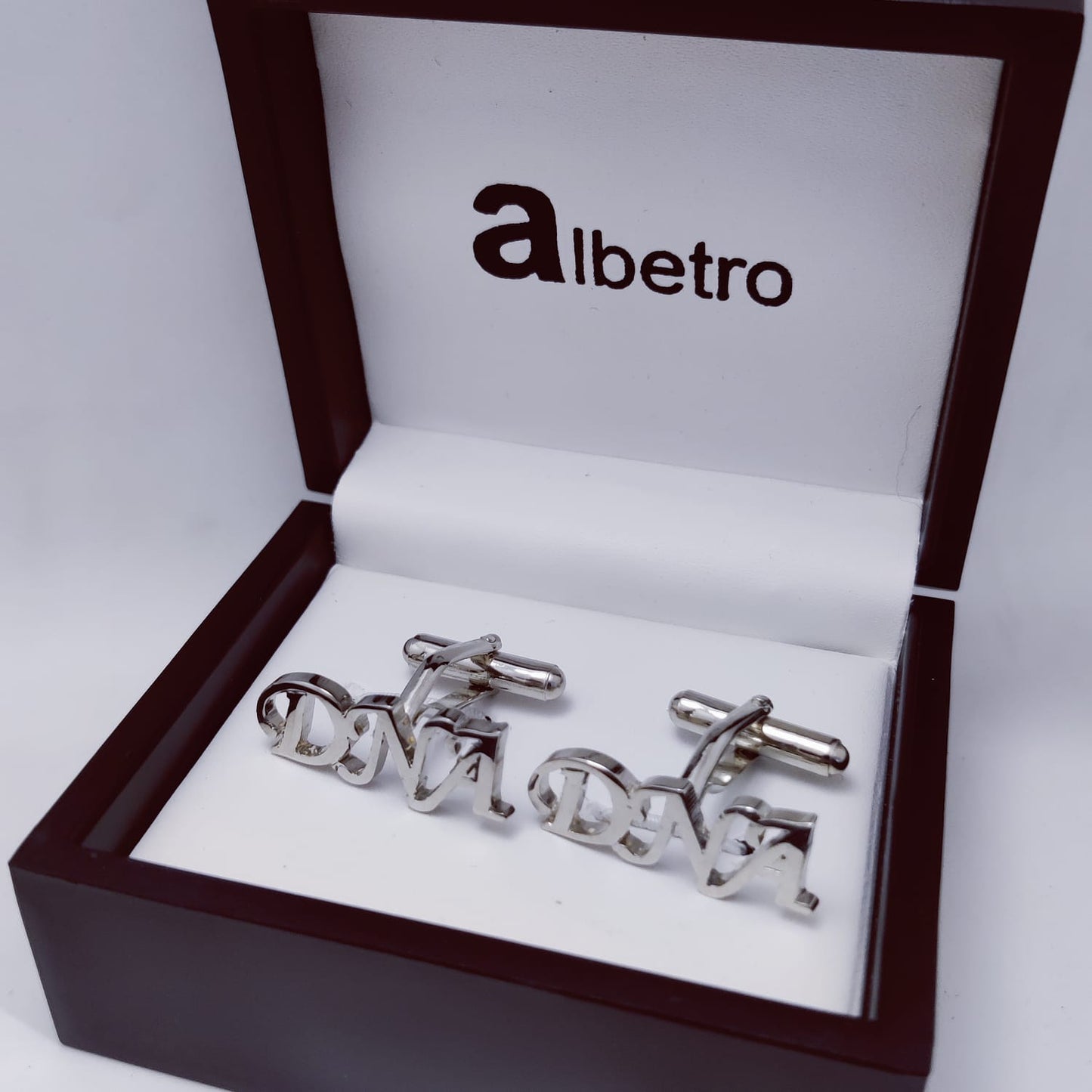 DNa Triple Initials Cufflinks