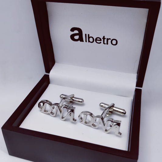 DNa Triple Initials Cufflinks