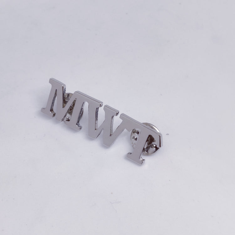 MWT Initial Brooch