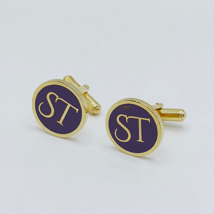 ST Initial Monogram Cufflinks