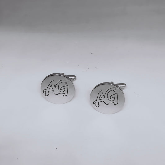 AG Engraved Cufflinks