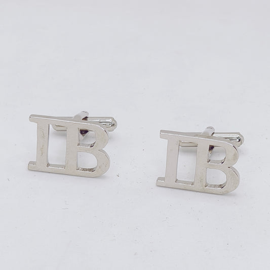 IB Double Initial Cufflinks