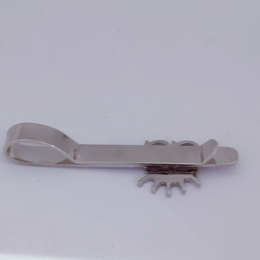 SS Double Initial Tie Pin