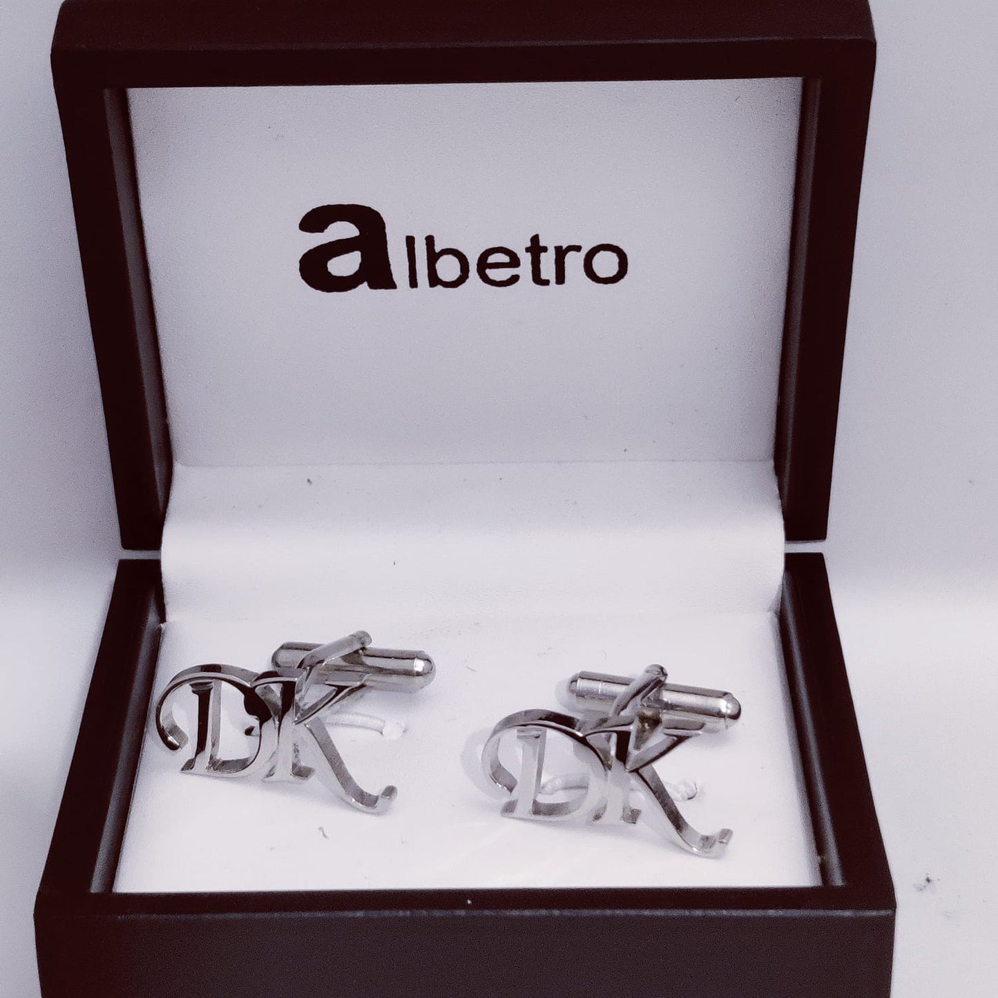 DK Double Initial Cufflinks