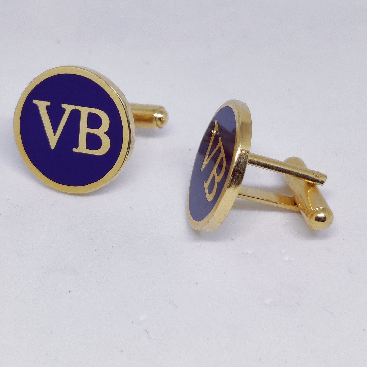 VB Initial Monogram Cufflinks