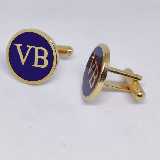 VB Initial Monogram Cufflinks