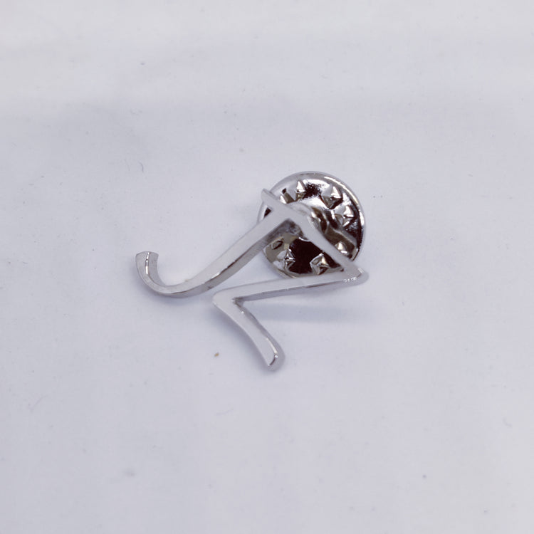 JZ Initial Brooch
