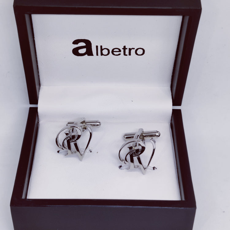 PV Double Initial Cufflinks