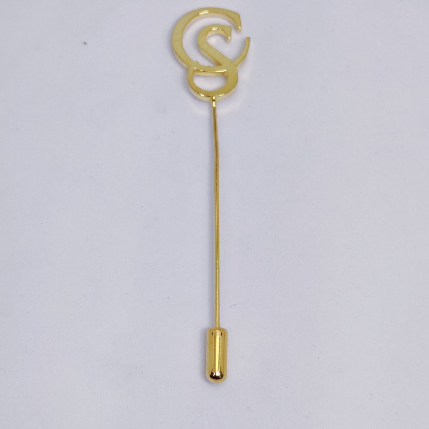CS Double Initial Lapel Pin