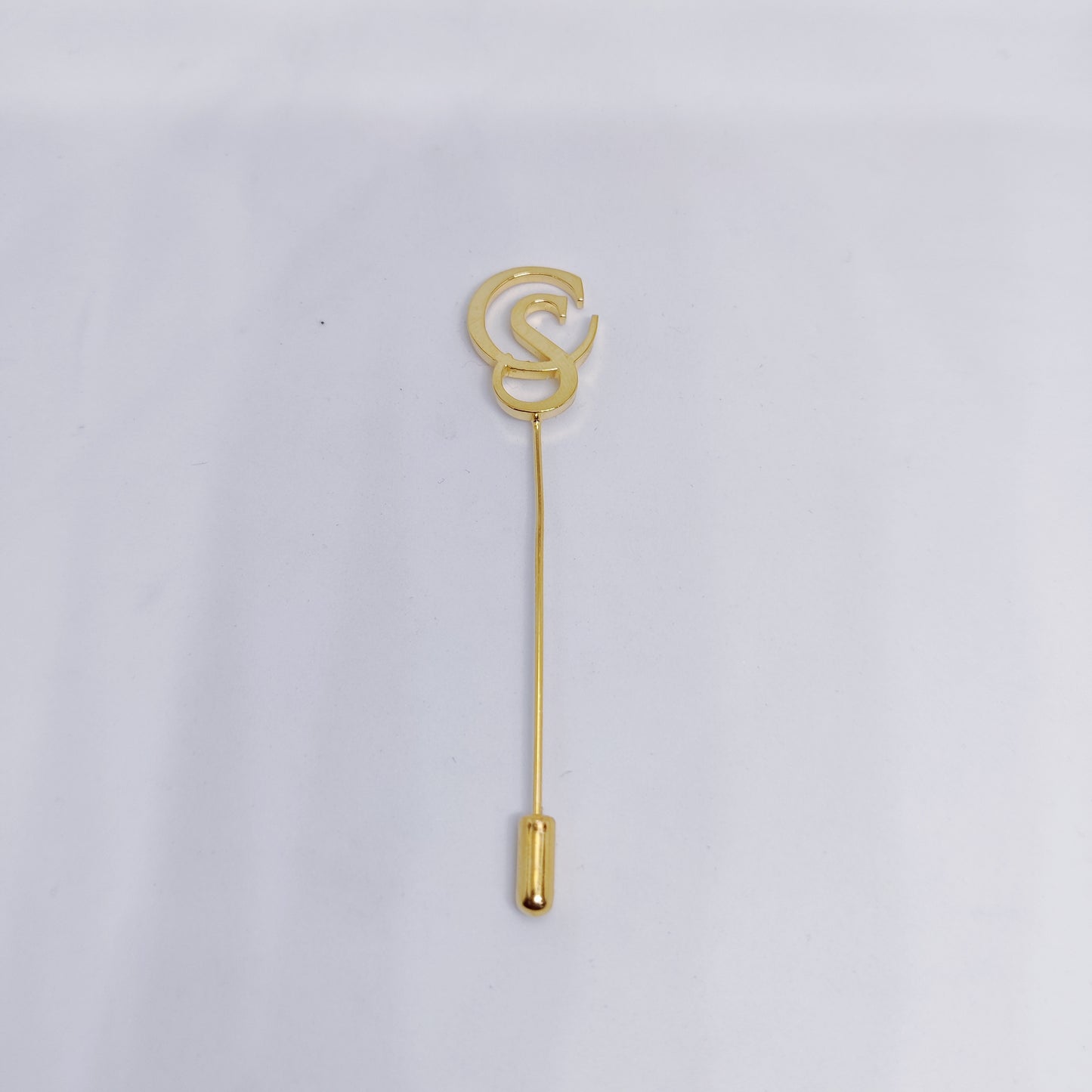 CS Double Initial Lapel Pin